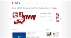 Desktop Screenshot of novacombrasil.com.br